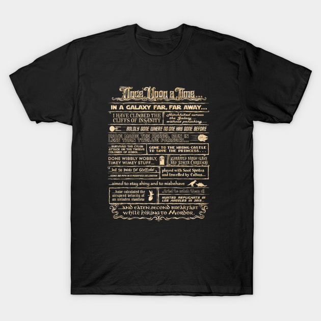 Once Upon a Time... T-Shirt by kg07_shirts